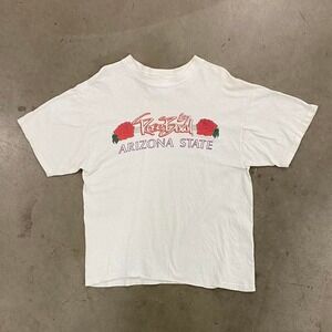 Vintage Arizona State University Sun Devils Rose Bowl 1987 T-Shirt Size L